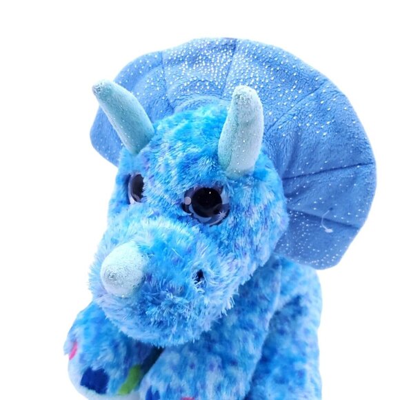 Wild‎ Republic Triceratops Dinosaur Plush Stuffed Animal 12 Inch Beans - Picture 2 of 10